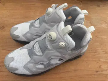 리복 인스타펌프 퓨리 화이트/그레이 29.5