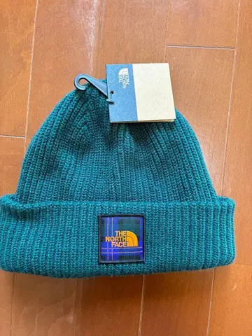 THE NORTH FACE 니트 모자 다크 그린