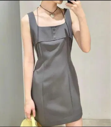 릴리 브라운 스트레치 미니 원피스