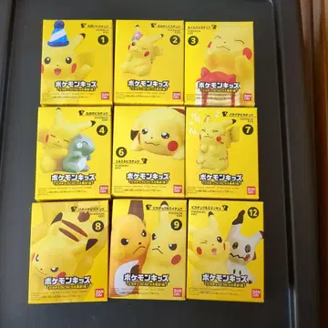 포켓몬 손가락 인형 피카츄 피카피카 대집합 미사용
