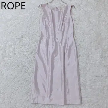 로페 원피스 슬리브리스 무릎 기장 새틴 개더 퍼플 9AT 럭셔리