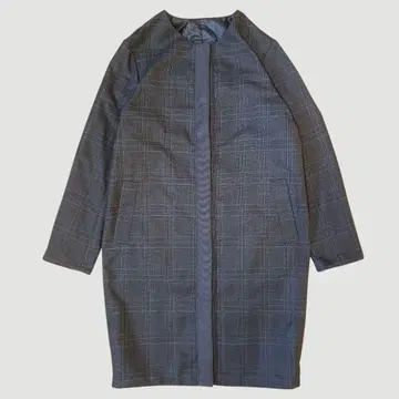 온워드 카시야마 글렌체크 패턴 리버서블 퀼팅 코트 사이즈 9