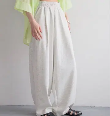 로리즈팜 컷 이지 코쿤 팬츠