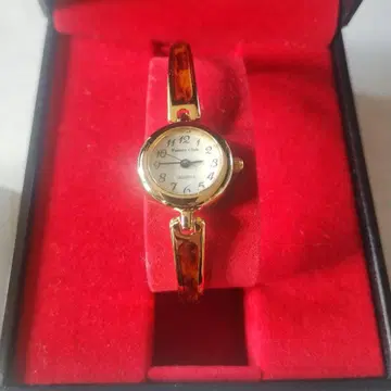 WAKO 골드 쿼츠 손목시계 배터리 방전