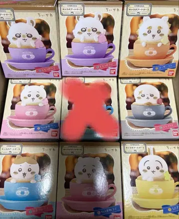 치이카와 라떼 아트 케이스 세트 토끼 하치와레 치이카와 모몽가 등