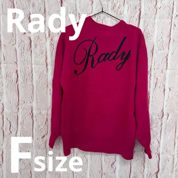 Rady 핑크 오버 사이즈 니트 새상품급