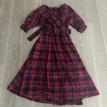 프레이 아이디 체크 원피스