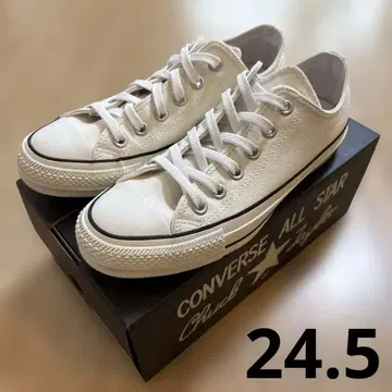 새상품급 컨버스 올스타 100 컬러즈 화이트 24.5cm