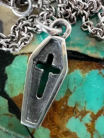 silver925 Mark Brothers 코핀 목걸이