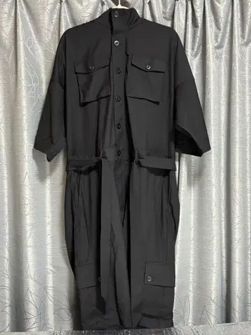 NO ID. 밀리터리 올인원 블랙 ONE