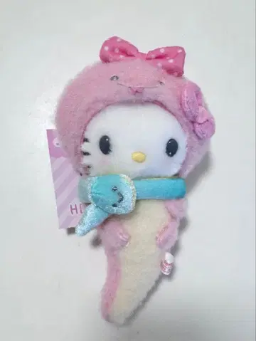 미사용 새상품 뱀 십이지신 헬로키티 마스코트 키링 산리오 뱀 사()년