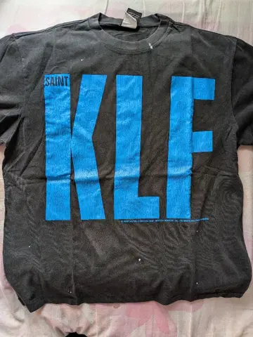 SAINT KLF 티셔츠 블랙