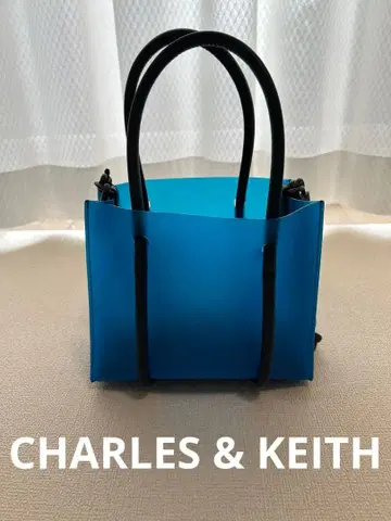 찰스앤키스 블루 컴팩트 백