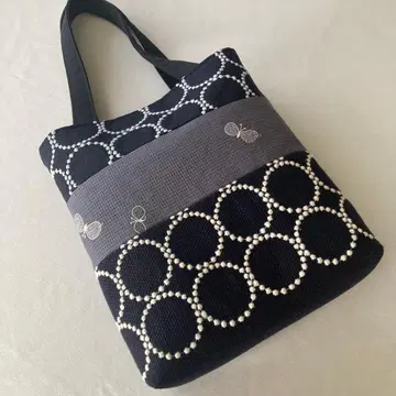 미나 페르호넨 원단 사용 백 핸드메이드