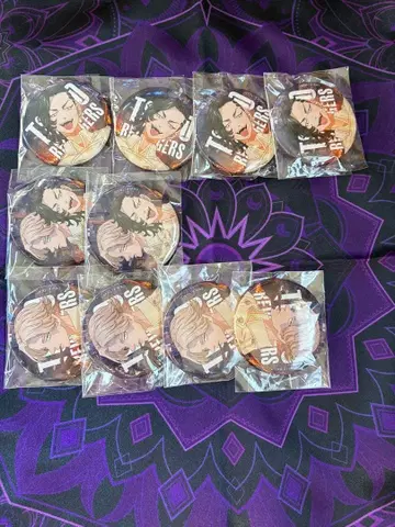 이누이 세이슈 쿠이 하지메 캔뱃지 세트