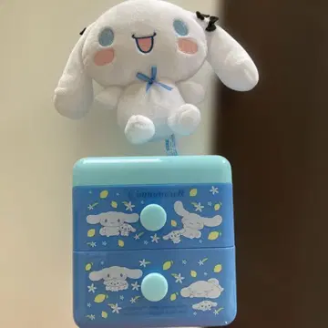 산리오 시나모롤 미니 서랍장 & 봉제 인형
