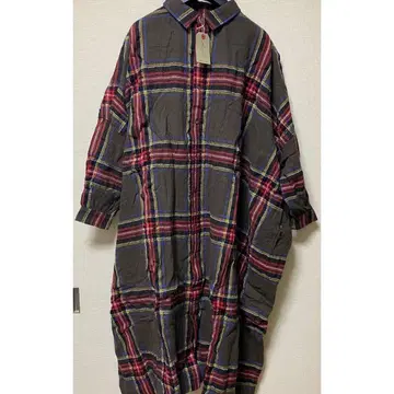 이치 앤티크스 울 거즈 셔츠 원피스