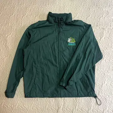 [ NORTH END ] 나일론 점퍼 그린