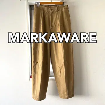 MARKAWARE 클래식 핏 트라우저 정가 28,600엔