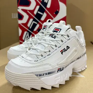 FILA 23.5cm 화이트 스니커즈