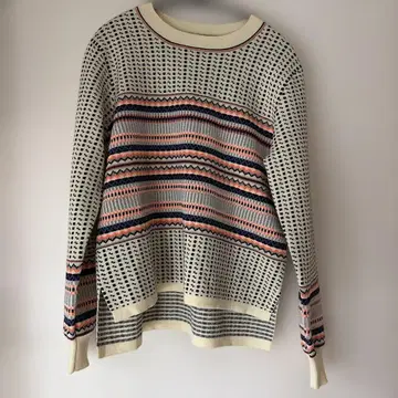 D-VEC W 자카드 리플렉터 니트 M 사이즈