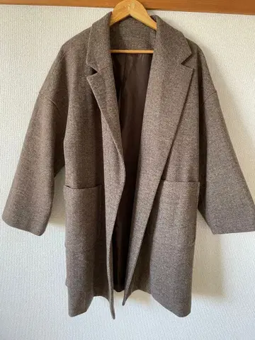 Mila Owen 브라운 체스터 코트 ONE SIZE