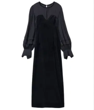 코코딜 뷔스티에풍 벨로아 원피스 사이즈 1