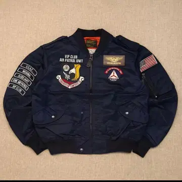 L-2B 플라이트 자켓 BLUE ANGELS 탑건 바이크