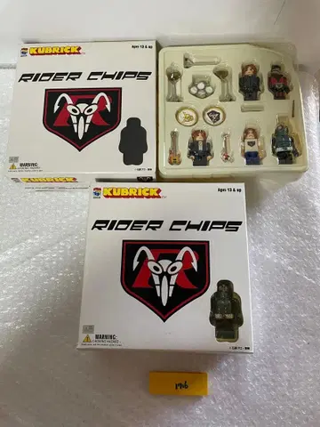 KUBRICK RIDER CHIPS 피규어 가면라이더 미사용품 2세트