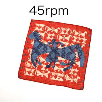 H3818P 45rpm 올 패턴 스카프 수제 염색