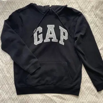 GAP 블랙 후드티 M 사이즈