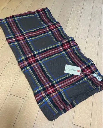 이치 앤티크스 체크 숄