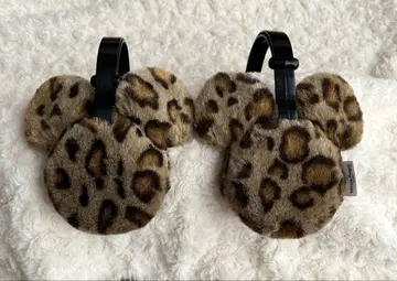 디즈니 레오파드 무늬 귀도리