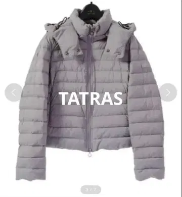 TATRAS 코르티나 그레이 숏 다운 자켓