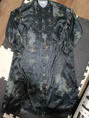 하레 HARE 롱 기장 폴리에스테르 원단 긴팔 셔츠