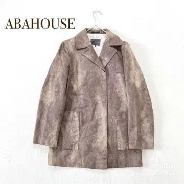 0 9 18 아바하우스 테일러드 자켓 겉옷 올 패턴 일본제 안감 있음