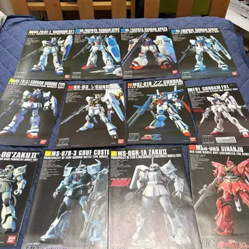 건담 프라모델 설명서 책자 RX-78 알렉스 외 12기