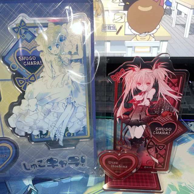 일괄 캐릭캐릭체인지 원화 아크릴 스탠드 아무, 세라 악마