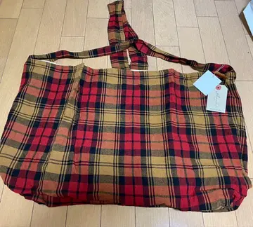 이치앤티크 체크 토트백