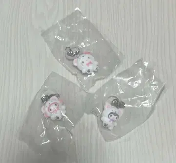 산리오 포근포근 스노우 메지루시 액세서리