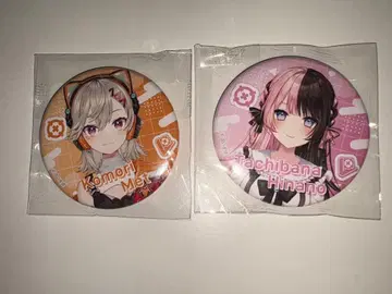 브이스포 코모리 메토 타치바나 히나노 스타트 세트 캔뱃지