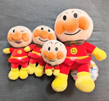 호빵맨 봉제 인형 4개 세트