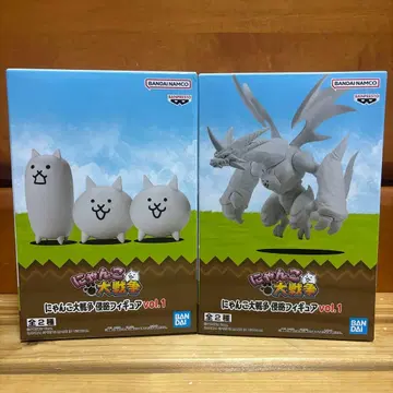 냥코 대전쟁 침략 피규어 vol.1 고양이 & 탱크고양이 & 고양이무트