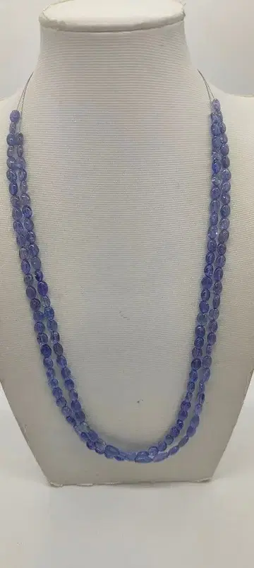 1756. 탄자나이트 오벌 2개 세트 판매