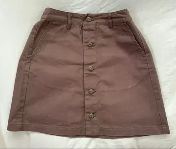 이스트 보이 브라운 스커트