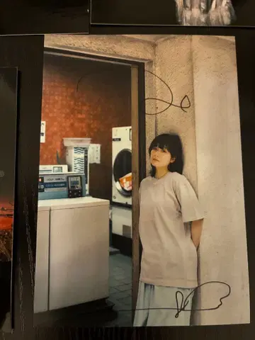 요시자와 카요코 여행했어 생사진 10장+친필 사인 엽서