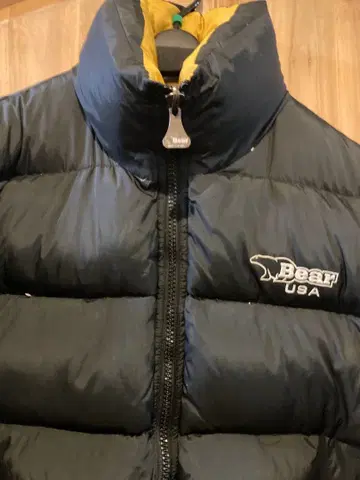 Bear USA 다운 자켓 블랙