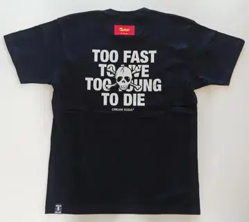 [새상품] 핑크 드래곤 / Cream Soda 커시브 로고 T셔츠 (L)