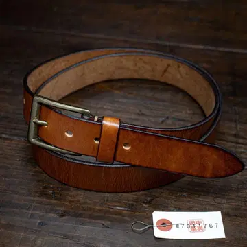 이탈리아 가죽 천연 가죽 벨트 남성용 브라운 비즈니스 캐주얼