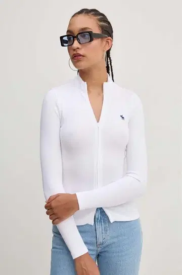 [ 미사용 새상품 ] 아바클로 자수 화이트 긴팔 상의